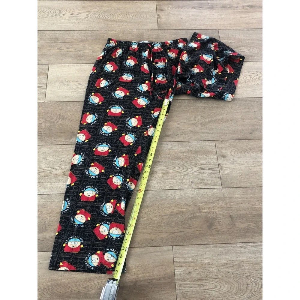 South Park Pajama Pants Large Cartman Comedy Central Lounge Sleepwear Y2K